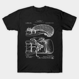 MMA 1914 Boxing Glove Patent T-Shirt